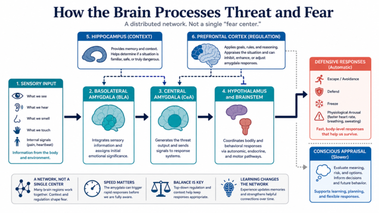 How Does the Brain Produce Fear?